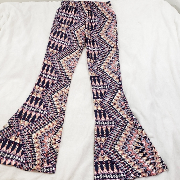 Luu Venus Pants - Luu Venus Stretch Bell-bottoms Flare Leg Pants